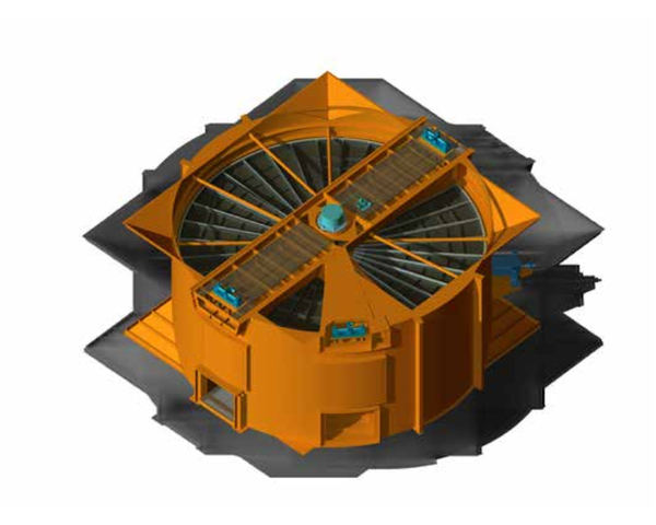 BAGIAN DARI PREHEATER UDARA ROTARY